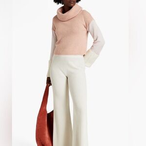 $495 nwt Naadam color block sweater nwt